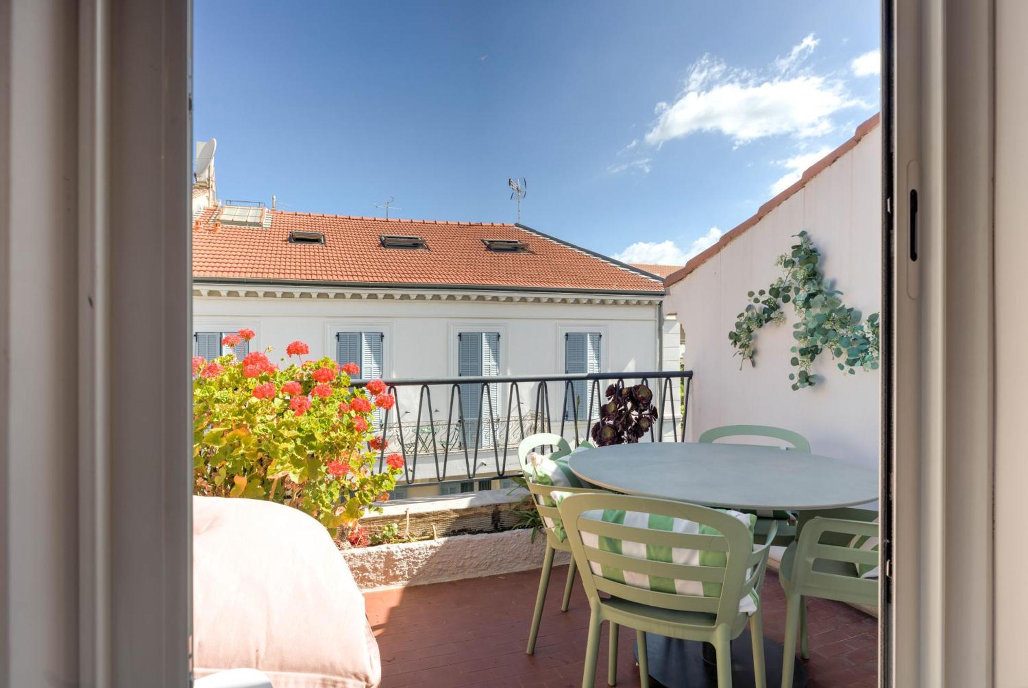 Alma Florian Apartment 4 People With Terrace Cannes Exteriör bild